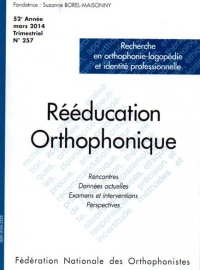 Rééducation Orthophonique